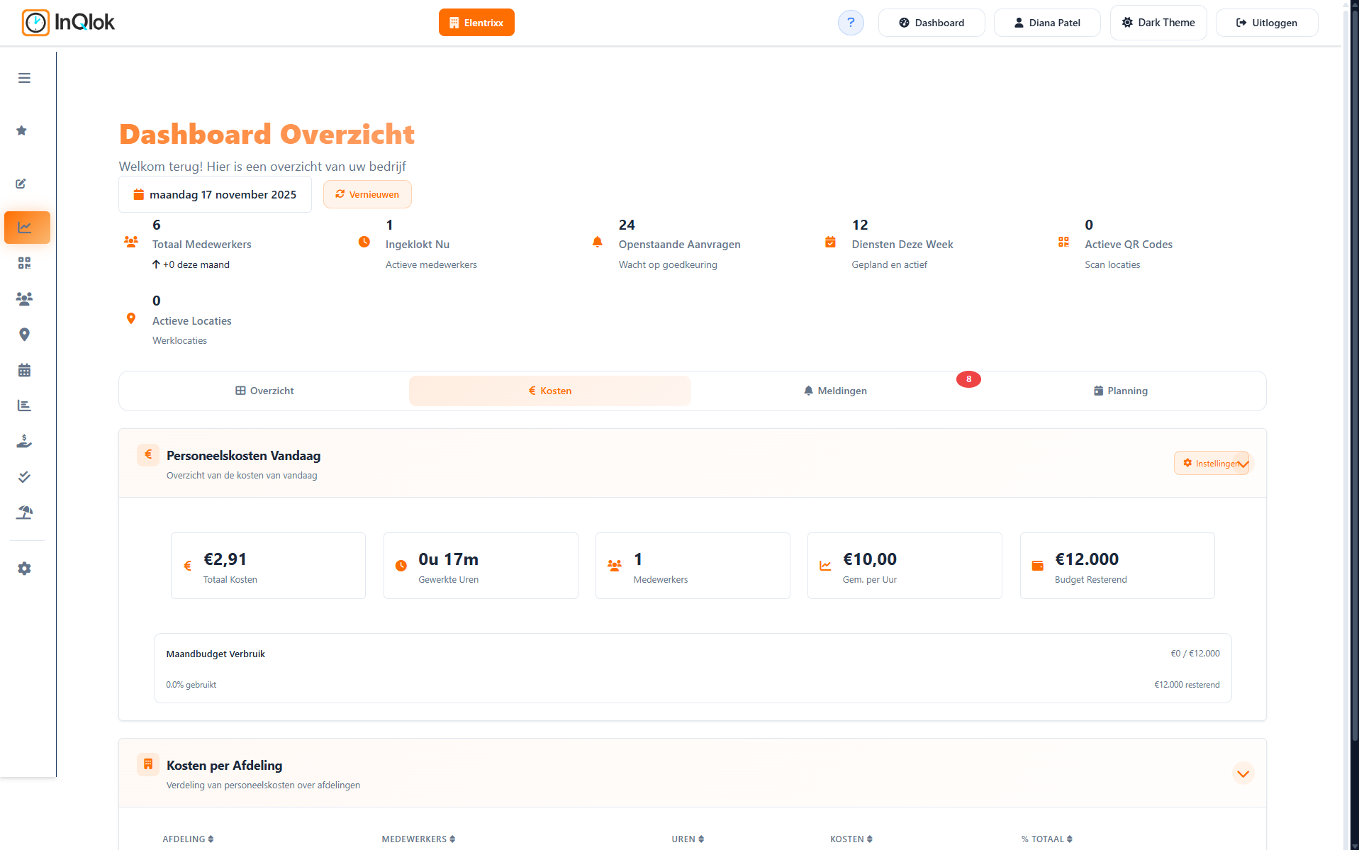 Admin Dashboard