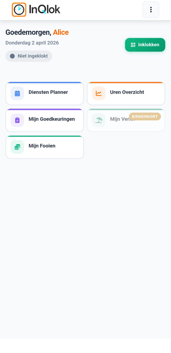 Medewerker Dashboard